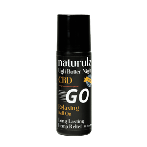 Ugli Butter Night GO! 3oz Roll-On Relaxing CBD Sleep Topical