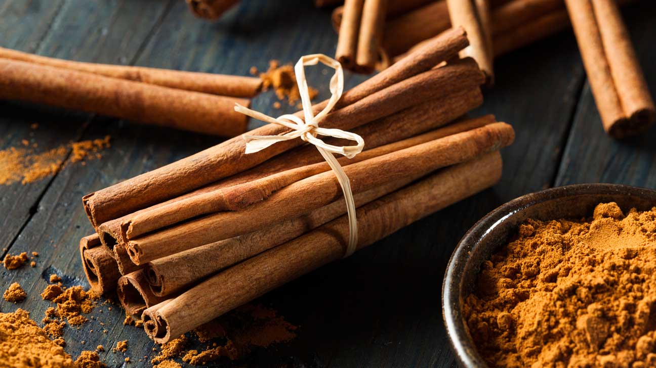 Cinnamon- Cinnamon may help lower blood sugar by imitating the effects of insulin, helping to move sugar from the bloodstream and into your cells.